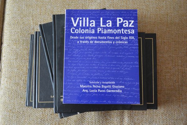 Publicación del libro Villa La Paz. Colonia Piamontesa 2007